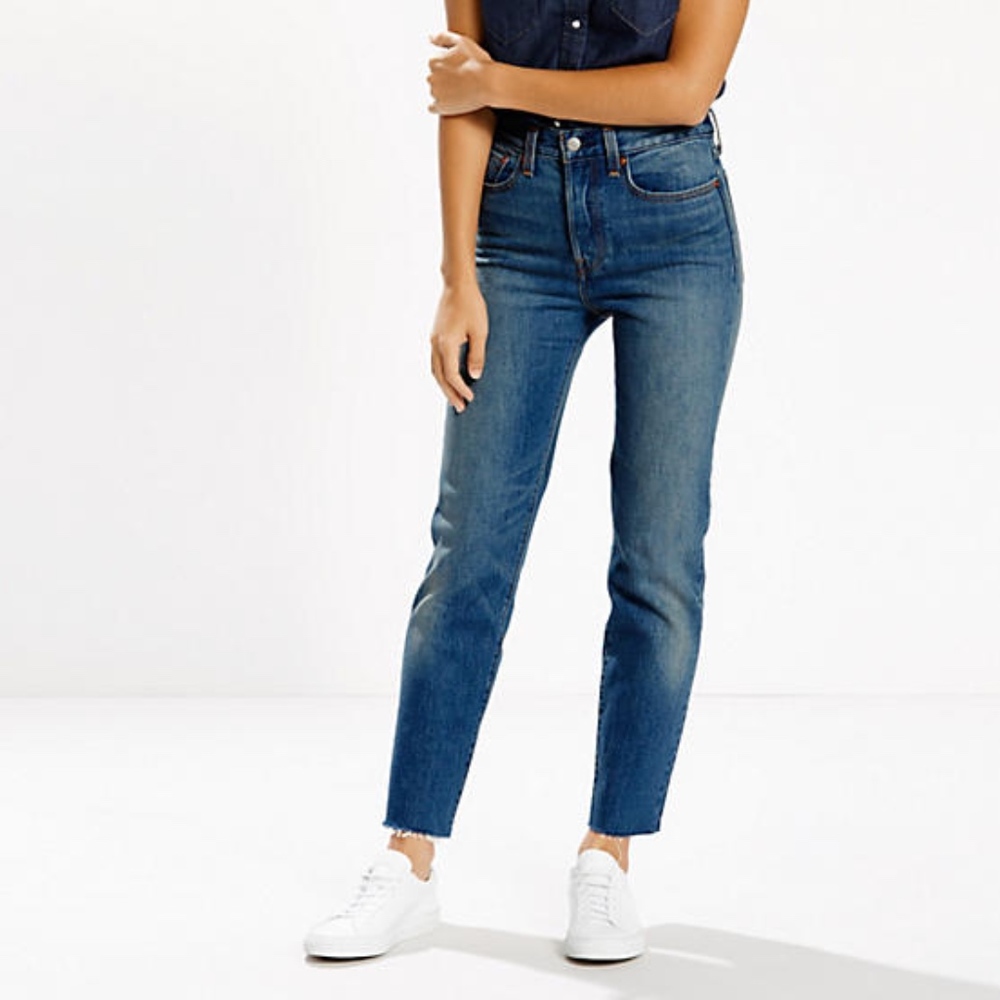 Levi’s Wedgie Fit Jeans, Coyote Desert Wash, Sz 24